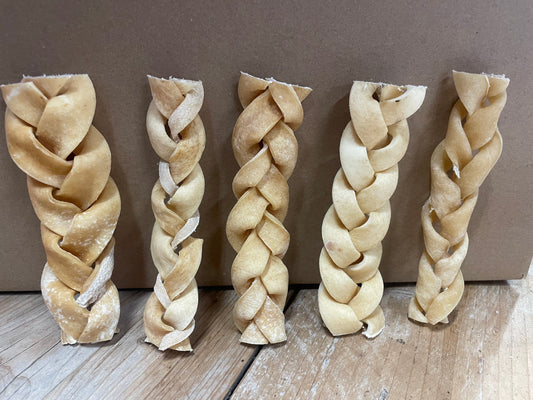 Runderkophuid Gevlochten 50st _ 5st gratis