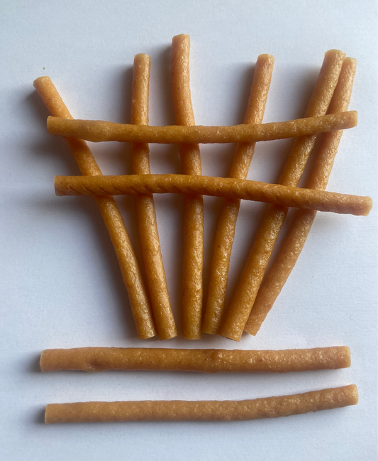 Zalmfilet sticks ( zacht ) 100Gr