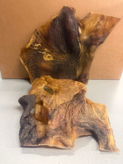 Runderkophuid platen XL- M-S 1000gr