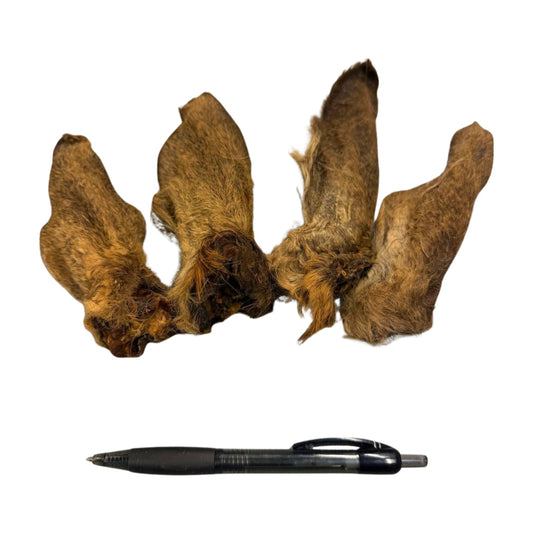 Ree oren met vacht 4stuks