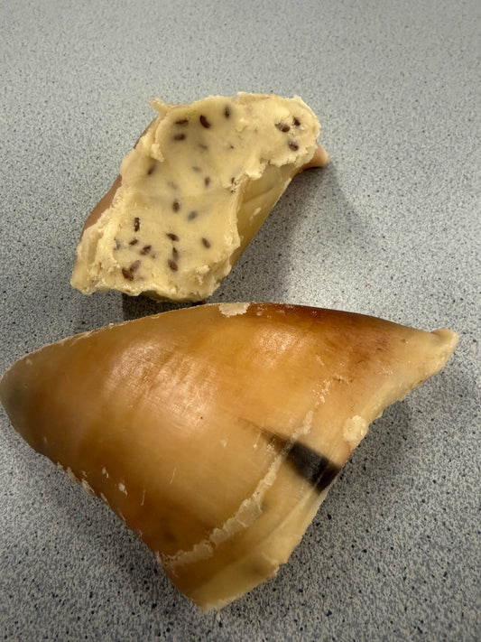 Hoefjes met schapenvet-lijnzaad