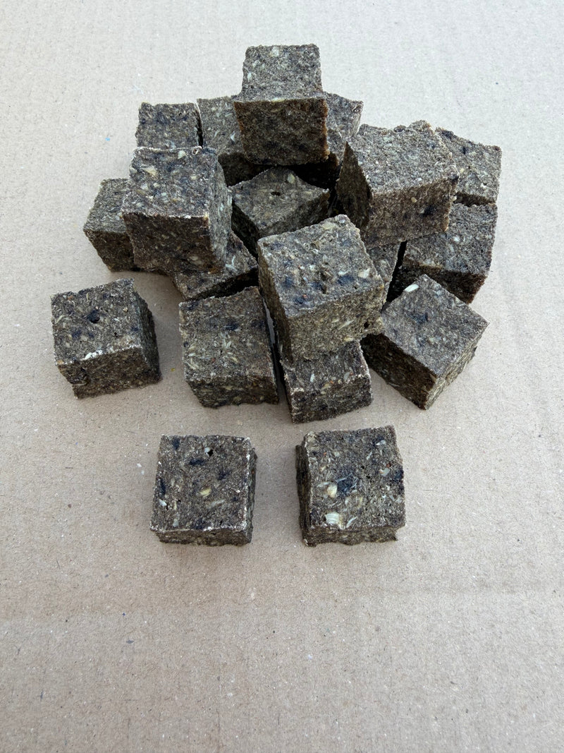 Kabeljauw Bonbons met Bosbessen 100Gr