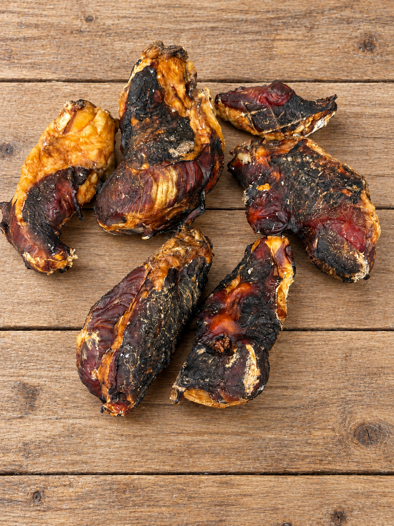 Bullepees Knotsen met Vlees - natuurlijk gedroogde hondensnack